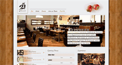 Desktop Screenshot of cafe21fenwick.co.uk